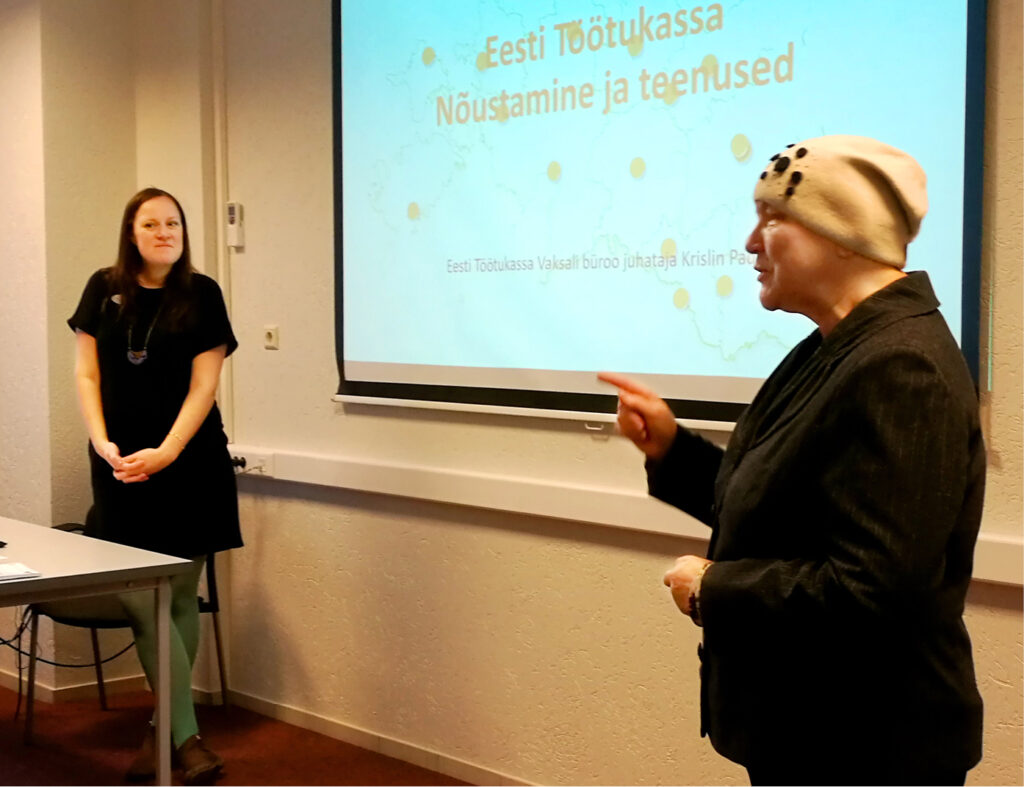 Työttömien Keskusjärjestö tutustumismatkalla Virossa