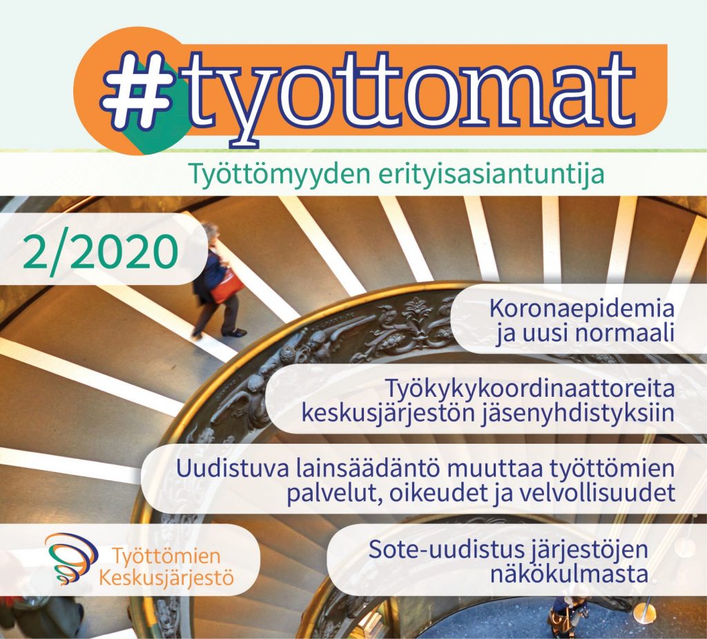 Verkkolehden #tyottomat tämän vuoden toinen numero on julkaistu