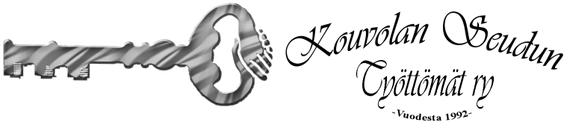 Kouvolan seudun työttömät ry:n logo